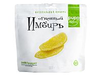 Фрукты сушеные Pupo Имбирь огненный 150 гр (дой-пак) 2 пачки