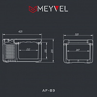 Автохолодильник Meyvel AF-B9