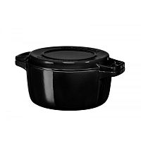 Кастрюля чугунная черная 3.8 л KitchenAid KCPI40CROB