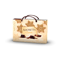 Конфеты MIESZKO AMORETTA CLASSIC из тем. и мол. шок. (6 вкусов) + СУМКА НГ 280г*7