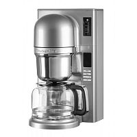 Капельная кофеварка KitchenAid серебристая 5KCM0802ECU