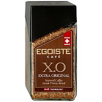 Кофе молотый в растворимом EGOISTE X.O. 100 гр.стекло