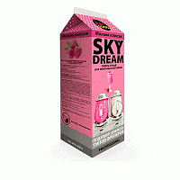 Смесь сухая для молочных коктелей Sky Dream Малина Классик 650 гр. арт.105407