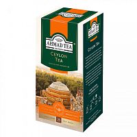 Чай черный Ahmad Tea Ceylon Tea (Цейлонский Чай) в пак. 25*2гр.