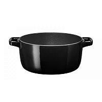 Кастрюля чугунная черная 3.8 л KitchenAid KCPI40CROB