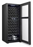 Монотемпературный винный шкаф Hurakan HKN-WNC160CDW
