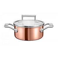 Кастрюля с крышкой 1.42 л медь KitchenAid KC2P15EHCP