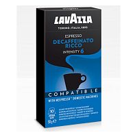 Кофе в капсулах Lavazza Decaffeinato Ricco 55 г x 10 шт