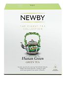Чай NEWBY Хунан Грин 15 шелковых пирамидок зеленый 38 гр.