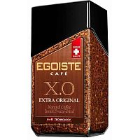 Кофе молотый в растворимом EGOISTE X.O. 100 гр.стекло