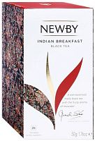 Чай NEWBY Индийский Завтрак 25 пакетиков черный 50 гр.