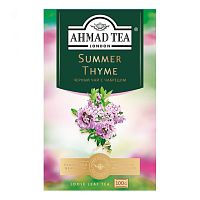 Чай черный Ahmad Tea листовой Summer Thyme Летний чабрец 100 гр