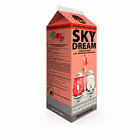 Смесь сухая для молочных коктелей Sky Dream Клубника Классик 650 гр. арт.106271