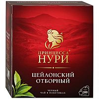Чай в пакетиках Принцесса Нури Отборный цейлонский 100х2г без ярлыка арт. 0330-24