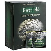Чай в пакетиках Greenfield Earl Grey Fantasy (Эрл Грей Фэнтази) 100х2г арт. 0584-09