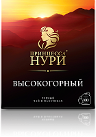 Чай в пакетиках Принцесса Нури 100 пак. х 2 гр. Высокогорный с/я (0201)(18)