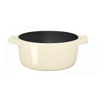 Кастрюля чугунная кремовая 3.8 л KitchenAid KCPI40CRAC