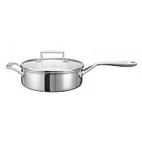 Сотейник с крышкой 24 см 3.31 л 3 слоя KitchenAid KC2T35EHST