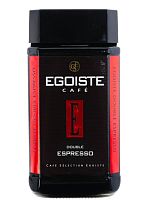 Кофе сублимированный EGOISTE Double Espresso 100 гр стекло