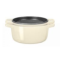 Кастрюля чугунная кремовая 5.7 л KitchenAid KCPI60CRAC