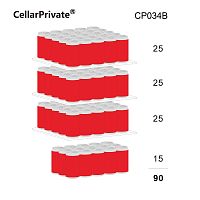 Мини-бар CellarPrivate холодильник для косметики компрессорный (CP034B)