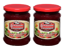 Варенье Домашние традиции Земляника 350 гр набор 2 банки