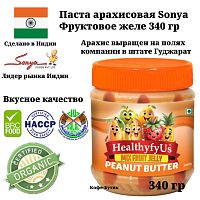 Паста арахисовая Sonya Mix Fruit Jelly (фруктовый микс желе) 340 г