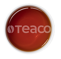 Чай чёрный ароматизированный Teaco Клубника с розмарином черным индийским чаем и шишками 100 г